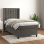 Cama box spring con colchón terciopelo gris oscuro 90x190 cm de vidaXL, Camas y somieres - Ref: Foro24-3132892, Precio: 334,7...