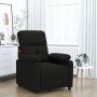 Sillón reclinable de tela negro en Sillones | Comprar online en Foru.es