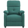 Sillón reclinable de tela verde oscuro en Sillones | Comprar online en Foru.es