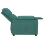 Sillón reclinable de tela verde oscuro en Sillones | Comprar online en Foru.es