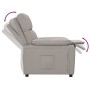 Sillón reclinable de tela gris taupe en Sillones | Comprar online en Foru.es