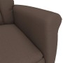 Sillón Reclinable Marrón Marrón oscuro 70.5 x 96.5 x 95 cm tela en Sillones | Comprar online en Foru.es