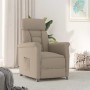 Sillón reclinable taupe Taupé 70.5 x 96.5 x 95 cm Poliéster en Sillones | Comprar online en Foru.es