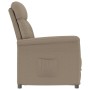 Sillón reclinable taupe Taupé 70.5 x 96.5 x 95 cm Poliéster en Sillones | Comprar online en Foru.es