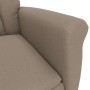 Sillón reclinable taupe Taupé 70.5 x 96.5 x 95 cm Poliéster en Sillones | Comprar online en Foru.es