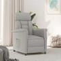 Sillón Recliner Gris Claro Gris claro 70.5 x 96.5 x 95 cm tela en Sillones | Comprar online en Foru.es