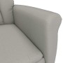 Sillón Recliner Gris Claro Gris claro 70.5 x 96.5 x 95 cm tela en Sillones | Comprar online en Foru.es