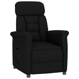 Sillón Recliner Negro Negro 70.5 x 96.5 x 95 cm Cuero sintético en Sillones | Comprar online en Foru.es