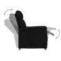 Sillón Recliner Negro Negro 70.5 x 96.5 x 95 cm Cuero sintético en Sillones | Comprar online en Foru.es