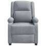 Sillón reclinable de tela gris claro en Sillones | Comprar online en Foru.es