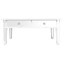 Mesa de centro especular madera tecnológica vidrio 106x45x45 cm en Mesas de centro | Comprar online en Foru.es