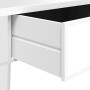 Mesa de centro especular madera tecnológica vidrio 106x45x45 cm en Mesas de centro | Comprar online en Foru.es