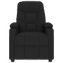 Sillón reclinable de tela negro en Sillones | Comprar online en Foru.es