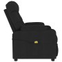 Sillón reclinable de tela negro en Sillones | Comprar online en Foru.es