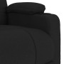 Sillón reclinable de tela negro en Sillones | Comprar online en Foru.es