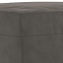 Banco de terciopelo gris oscuro 70x35x41 cm en Bancos | Comprar online en Foru.es