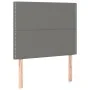 Cama box spring con colchón y LED tela gris oscuro 120x200 cm de vidaXL, Camas y somieres - Ref: Foro24-3134782, Precio: 393,...