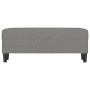 Banco de tela gris oscuro 100x35x41 cm en Bancos | Comprar online en Foru.es