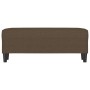 Banco de tela marrón 100x35x41 cm en Bancos | Comprar online en Foru.es