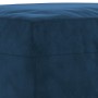 Banco de terciopelo azul 100x35x41 cm en Bancos | Comprar online en Foru.es