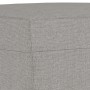 Banco de tela gris claro 70x35x41 cm en Bancos | Comprar online en Foru.es