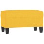 Banco de tela amarillo 70x35x41 cm en Bancos | Comprar online en Foru.es