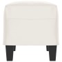 Banco de tela de microfibra beige 70x35x41 cm en Bancos | Comprar online en Foru.es