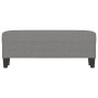 Banco de tela gris oscuro 100x35x41 cm en Bancos | Comprar online en Foru.es