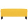 Banco de tela amarillo 100x35x41 cm en Bancos | Comprar online en Foru.es