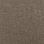 Banco de tela gris taupe 100x35x41 cm en Bancos | Comprar online en Foru.es