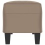 Banco de tela de microfibra gris taupe 100x35x41 cm en Bancos | Comprar online en Foru.es