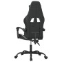 Silla gaming giratoria cuero sintético negro y blanco en Sillas gaming | Comprar online en Foru.es