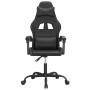 Silla gaming giratoria cuero sintético negro en Sillas gaming | Comprar online en Foru.es