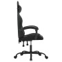 Silla gaming giratoria cuero sintético negro en Sillas gaming | Comprar online en Foru.es
