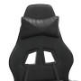 Silla gaming giratoria cuero sintético negro en Sillas gaming | Comprar online en Foru.es