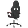 Silla gaming giratoria cuero sintético negro y rojo vino tinto en Sillas gaming | Comprar online en Foru.es