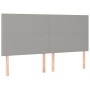 Cama box spring colchón y luces LED tela gris claro 180x200 cm de vidaXL, Camas y somieres - Ref: Foro24-3134733, Precio: 608...