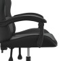 Silla gaming giratoria cuero sintético negro en Sillas gaming | Comprar online en Foru.es