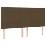 Boxspringbett-Matratze, LED-Leuchten, dunkelbrauner Stoff, 180 x 200 cm von vidaXL, Betten und Lattenroste - Ref: Foro24-3134...