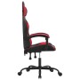 Silla gaming giratoria cuero sintético negro y rojo en Sillas gaming | Comprar online en Foru.es