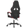 Silla gaming giratoria cuero sintético negro y rojo en Sillas gaming | Comprar online en Foru.es