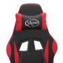 Silla gaming giratoria cuero sintético negro y rojo en Sillas gaming | Comprar online en Foru.es