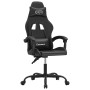 Silla gaming giratoria cuero sintético negro en Sillas gaming | Comprar online en Foru.es