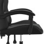 Silla gaming giratoria cuero sintético negro en Sillas gaming | Comprar online en Foru.es