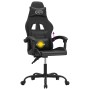 Silla gaming giratoria cuero sintético negro en Sillas gaming | Comprar online en Foru.es