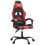 Silla gaming giratoria cuero sintético negro y rojo en Sillas gaming | Comprar online en Foru.es