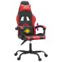 Silla gaming giratoria cuero sintético negro y rojo en Sillas gaming | Comprar online en Foru.es