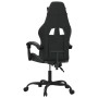 Silla gaming giratoria cuero sintético negro y gris en Sillas gaming | Comprar online en Foru.es