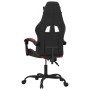Silla gaming giratoria cuero sintético negro y rojo vino tinto en Sillas gaming | Comprar online en Foru.es