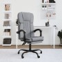 Silla de oficina reclinable de tela gris claro en Sillas de oficina | Comprar online en Foru.es